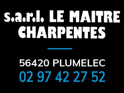 Le Maître Charpentes : artisan charpentier à Plumelec